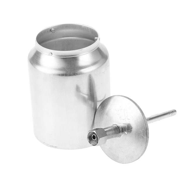 Contenedor de pintura de 1000 ml accesorios pulverizador neumático olla pulverizadora de metal (#01)