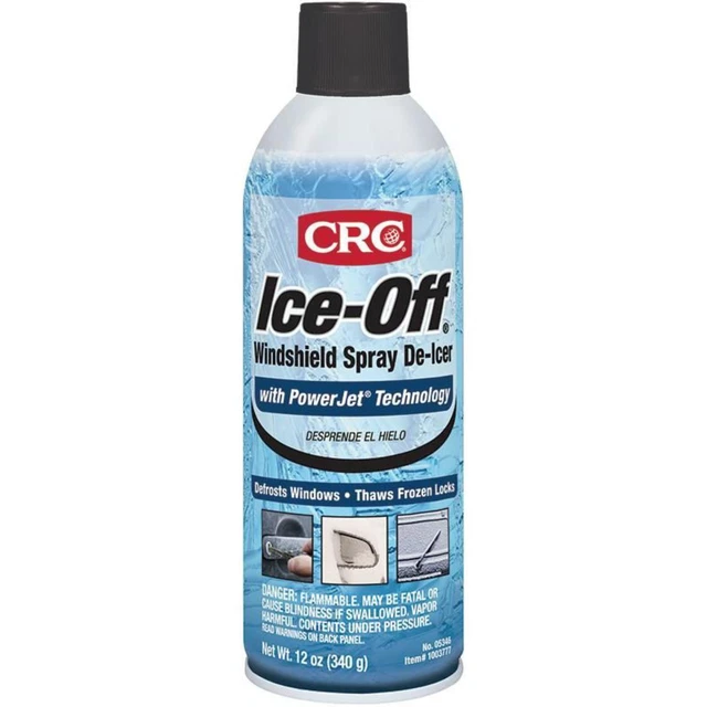 Deshielo en aerosol parabrisas Ice-Off, 12 Wt Oz CRC Industries CRC 05346 078254053462