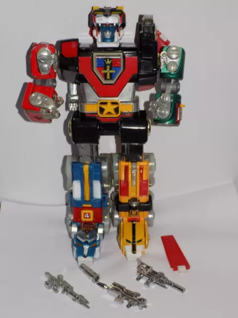 Voltron 1981 Die Cast Y&K GB36 Golion Vintage Figure Bandi Made In Japan 11".