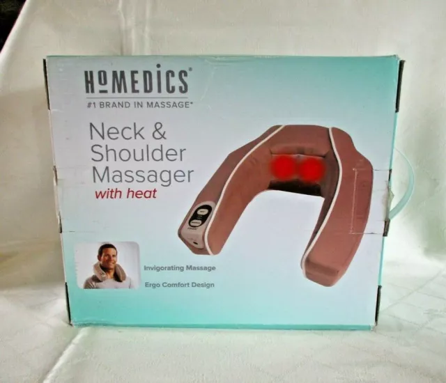 HoMEDICS Neck and Shoulder Massager with Heat As New Condition Boxed