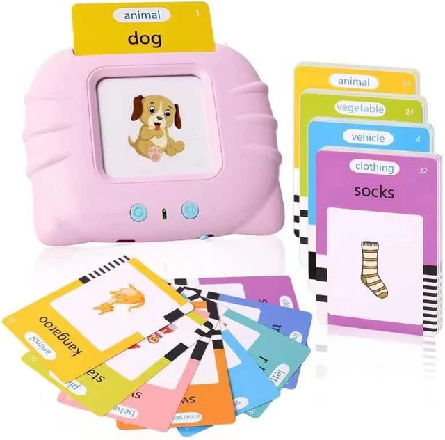 thumbnail image 2 of Toddler Speech Therapy Cards Bilingual Talking Flash Cards - English & French Learning Toy For Toddlers 3-6 Years Complete French All In One 2 of 11