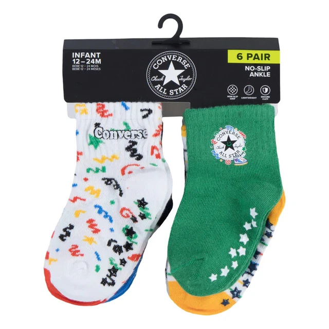 Calzini neonato converse clearance