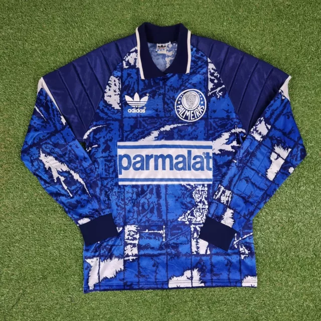 Very Rare Original Palmeiras 1992 Home Goalkeeper Football Shirt Large VGC
