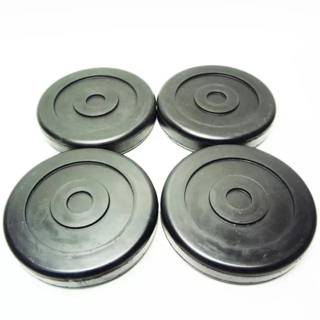 ROUND Rubber Arm Pads for BENDPAK lift DANMAR Lift SET OF 4 HD slip on # 5715017