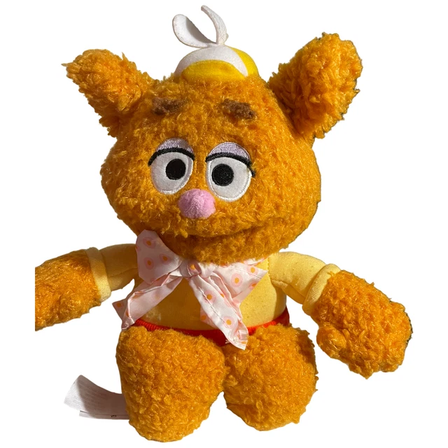 FOZZIE BEAR Muppet Babies Disney Store 12 inch plush stuffed animal Jim Henson