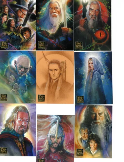 Lord Of The Rings Masterpieces Series 2 Set (72)