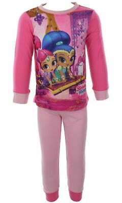 Shimmer And Shine Girls Pyjamas Age 1.5-2-3-4-5 Years Long Ex Store Pjs NEW