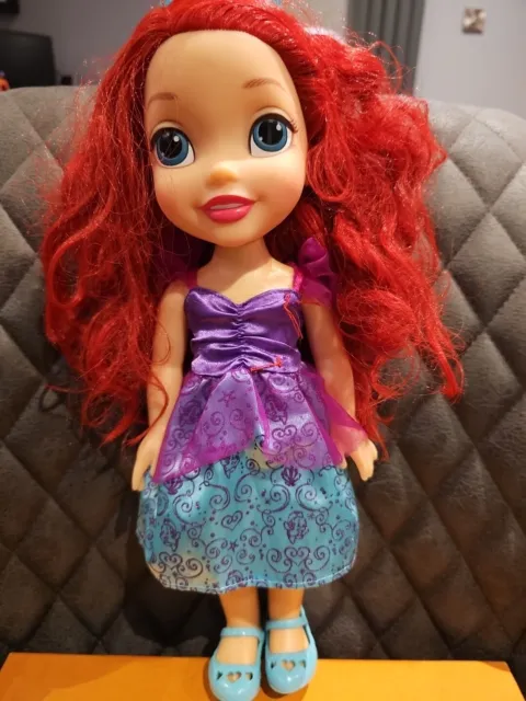 DISNEY MY FIRST Princess Ariel bambola 14 bambina con abito corona capelli  rossi EUR 9,35 - PicClick IT