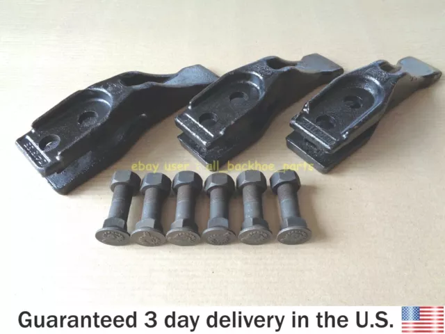 Jcb Backhoe - 3 Pcs. Forged Tooth Point With Nut/Bolt. (Part No. 531/03205) 3