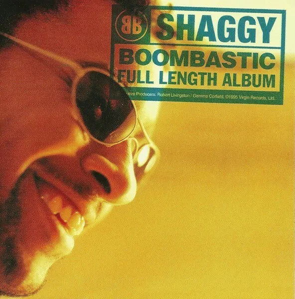 SHAGGY Boombastic Full Length Album  CD 14 Track Album, Cdv2782