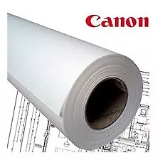 A1 Canon Bond Paper 80Gsm 594Mm X 100M (Box Of 2 Rolls Of 2" Core) For 24'' Tec