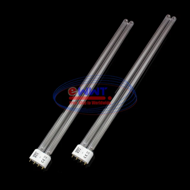 SPEDIZIONE GRATUITA 2x per filtro Sunsunsun CPF-50000 2G11 base 55W set lampadine UV ZGQU469