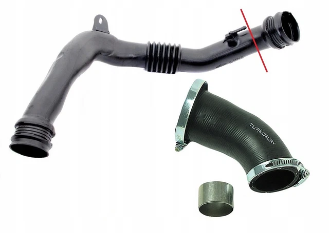 Turbo Racing Tuyau Intercooler Compatible Pour Renault Scenic II Megane II 1.9 DCI 8200658187 Durite Turbo