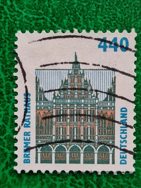 BUND/BRD/ SWK 440 BREMER RATHAUS MiNR. 1937 gestempelt