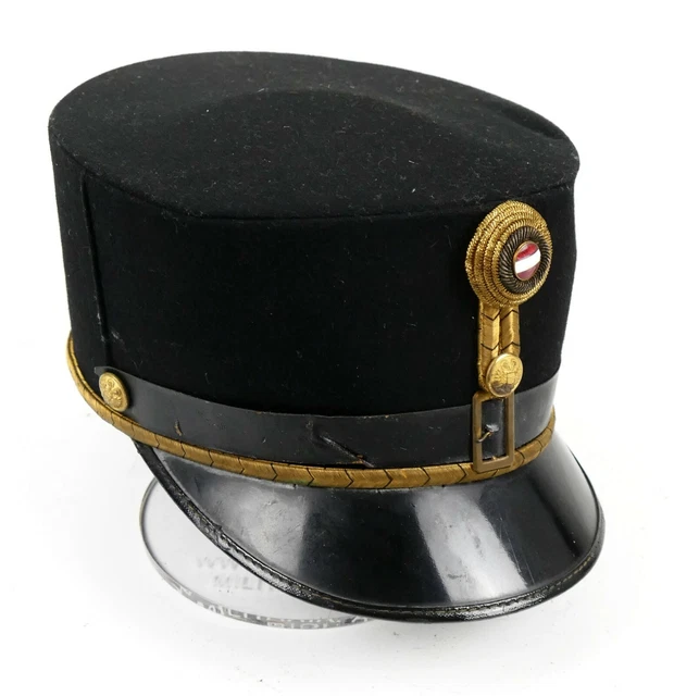 Österreich Ständestaat - schwarze Beamtenkappe M.1934 #49468