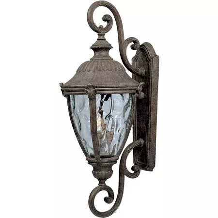 MAXIM 3188WGET Morrow Bay DC 3-Light 10.5" Wide Earth Tone Outdoor Wall Sconce