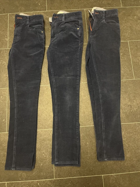 Pantaloni con corda blu ragazzo/ragazza età 12 anni. Pavimento