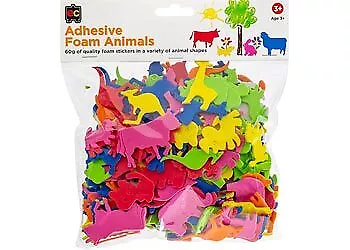 Adhesive Foam Animals 60gm