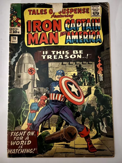 Tales of Suspense #70 Iron Man and Captain America - 1965