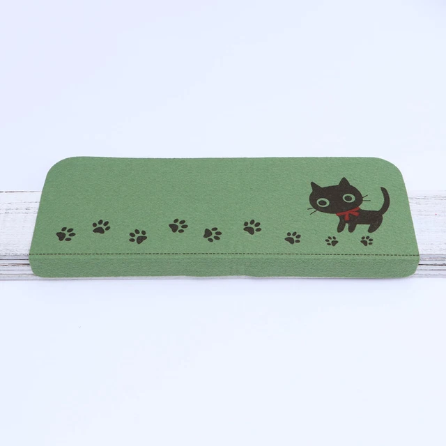 Patrón de gatito lavable para alfombra sin escalera doméstica