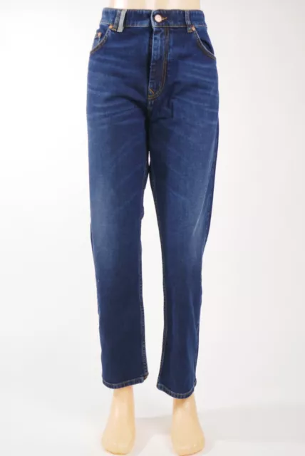 Harmont & Blaine Homme Délavé Jean Bleu Pantalon Taille 38 Droit Ajusté WXC022