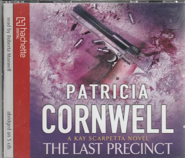 5 CD AUDIO BOOK - THE LAST PRECINCT - Patricia Cornwell  ( Sealed Copy )