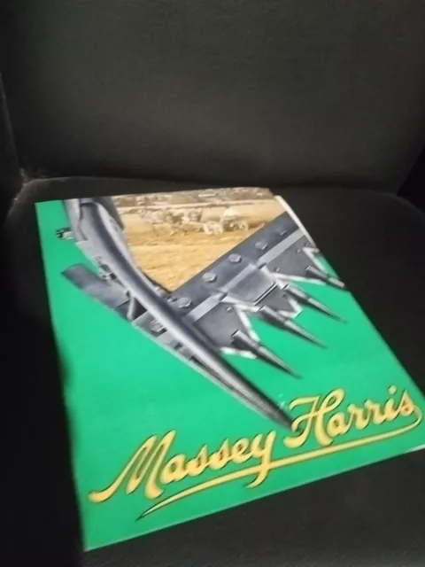 prospectus brochure Massey Harris faucheuses à traction animale de représentant