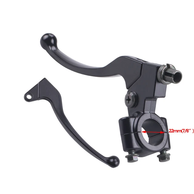 7/8" 22mm Bar Universal Motorcycle Left Right Clutch Brake Handle Lever Perch