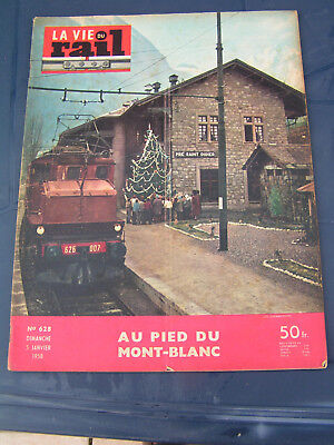 vie du rail 1958 628 PRe SAINT DIDIER COLLONGES MONT D'OR exposition bruxelles M