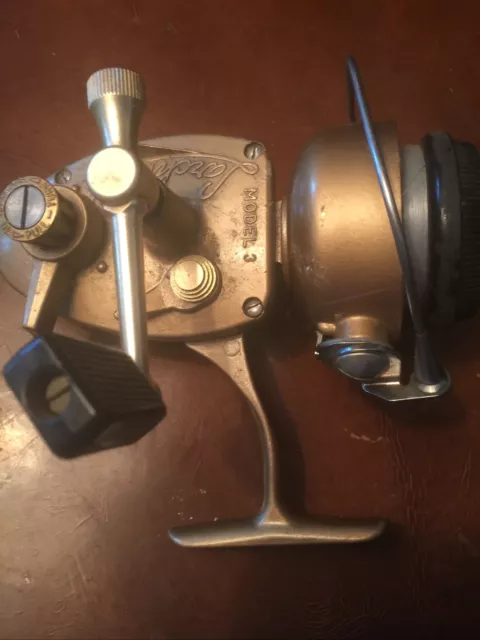 SPINNING REEL LARCHMONT Airex Model 3 gold vintage $49.00 - PicClick