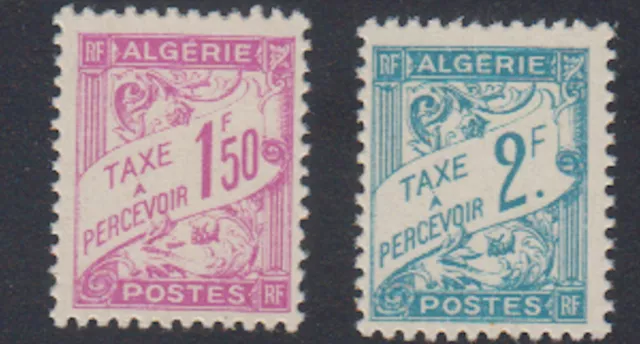 Algeria - 1944 - SC J28-29 - NH - Short set