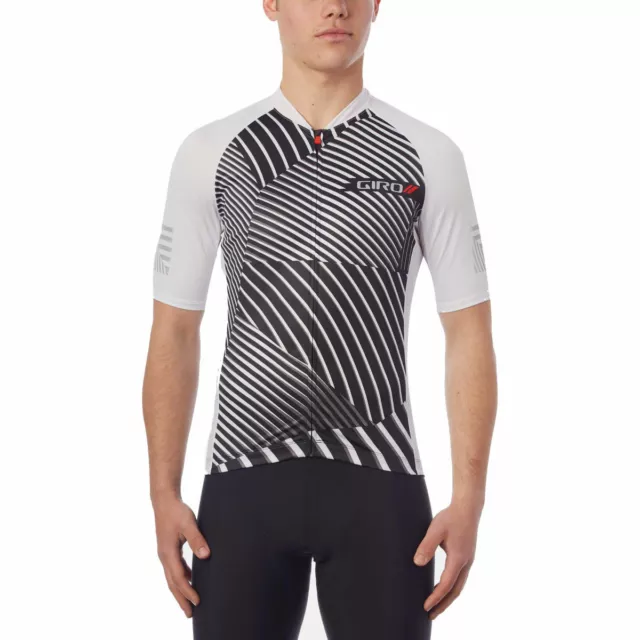 Giro Chrono Expert Mens Cycling Jersey - White/Black