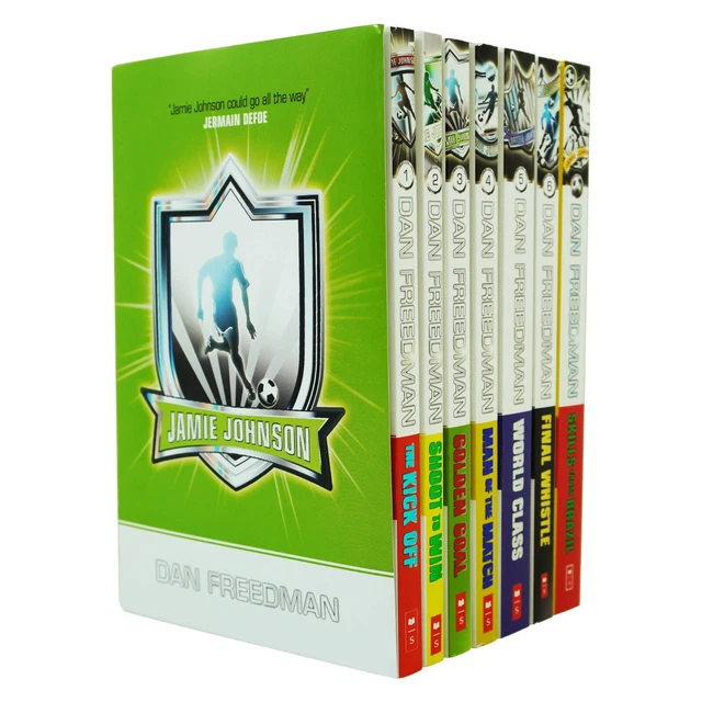 Jamie Johnson Fußball Serie 7 Bücher von Dan Freedman - Alter 9-14 - Taschenbuch