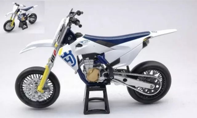 New-Ray Modellino Motocross Husqvarna Fs450 2019 Scala 1:12 Die-Cast Metal Nuovo