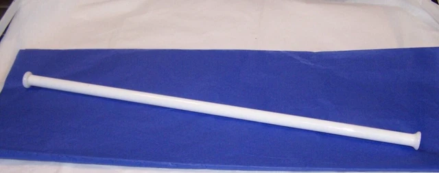 Antique Milk Glass Towel Holder Rack Kitchen Bathroom Bar  17.5"