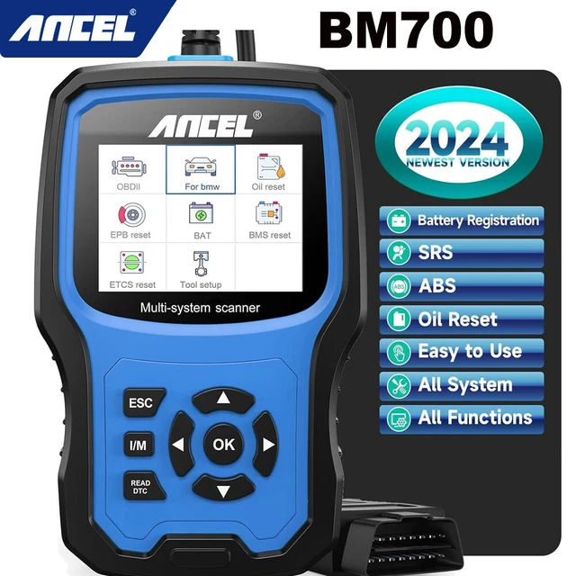 ANCEL AD410PRO OBD2 Diagnosegerät Batterietester 2 Produktbild-Vorschau 7