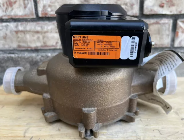 Neptune T-10 3/4" NSF61 Water Meter E-Coder