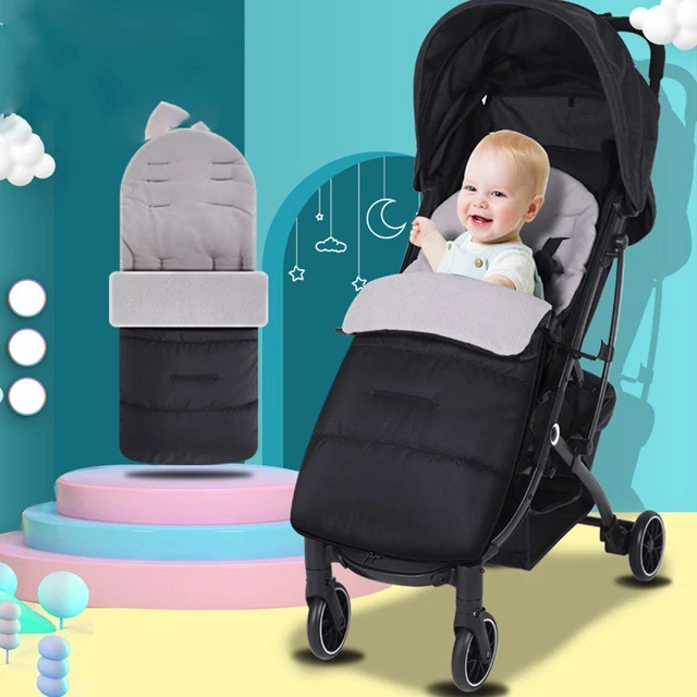 Cálido Bebé Saco de Dormir Sacos para Bebé Carrito Acolchado Cochecito Accesorios