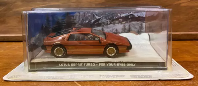 GE Fabbri 007 James Bond For Your Eyes Only Lotus Esprit Turbo 1:43 Scale SU106