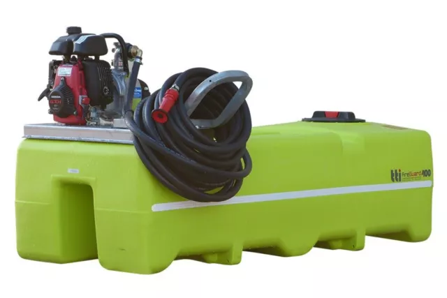 400L Fire Fighting Water Tank, Honda Pump Hose & Reel Unit Compact