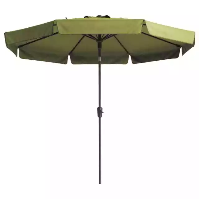 Madison Parasol Flores Luxe 300cm Rond Pare-soleil Jardin Terrasse Multicolore M 2