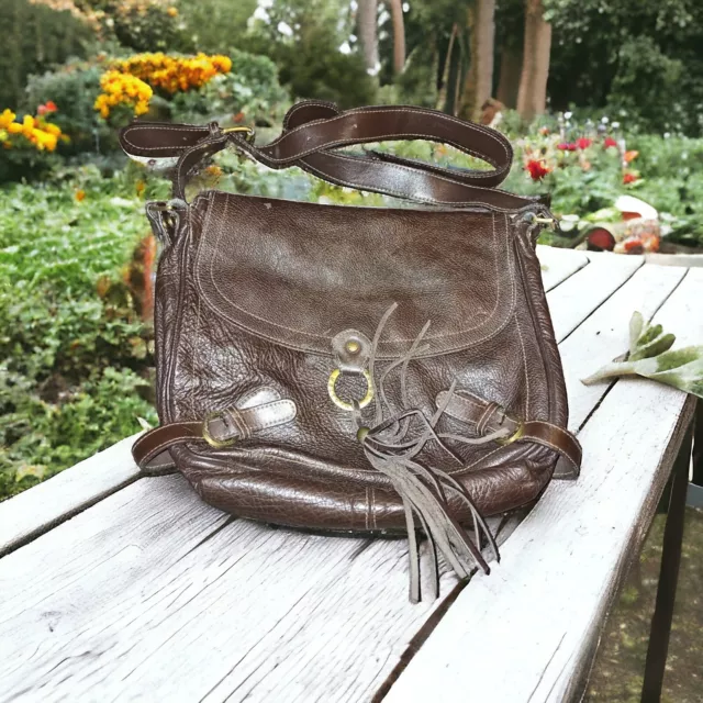 Lancaster Paris Petit Sac À Main Femme Cuir Marron Made In France