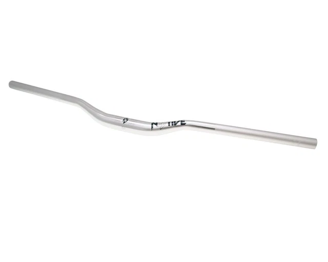 Guidon N8TIVE AL6061 760x31,8 R:25mm UP:5 BS:9 - argent