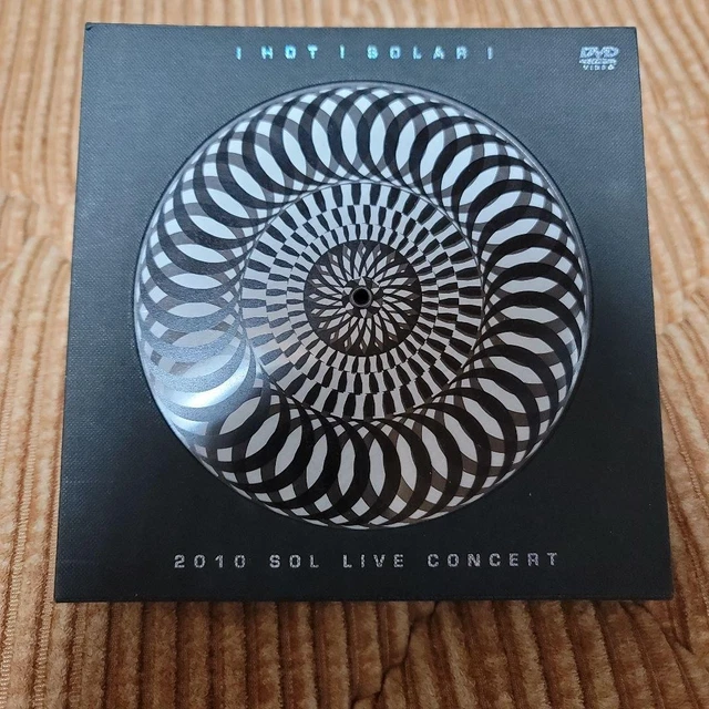 BIGBANG SOL 2ND Live Concert DVD 3-Disc Set with Card Taeyang KPOP