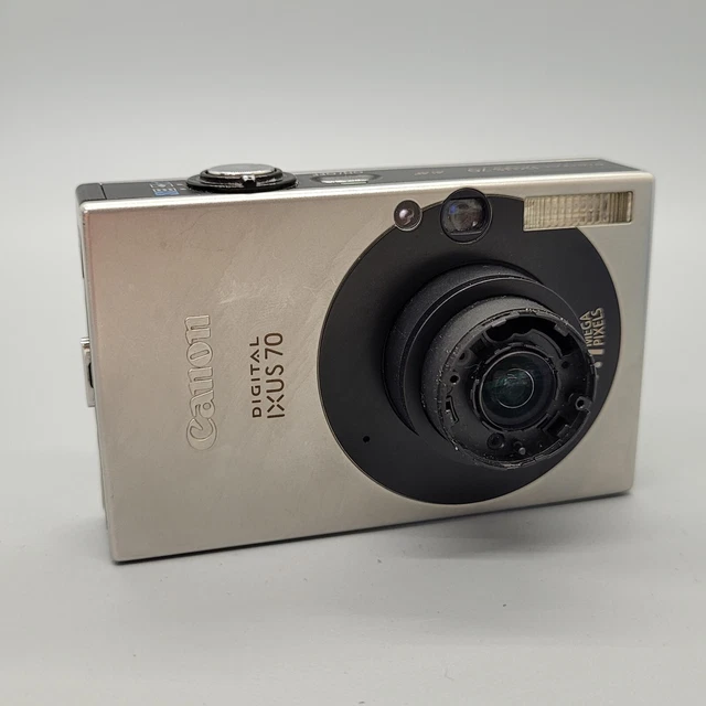 Canon PowerShot SD1000 IXUS 70 7,1 megapixel fotocamera digitale compatta argento testato 8