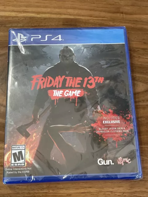 Friday The 13th: The Game PS4 (Brand New Factory Sealed US Version)  PlayStation 