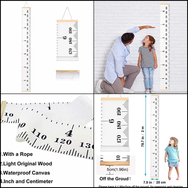 Buy Growth Charts For Kids Hanging Ruler Wall Decals vrogue.co