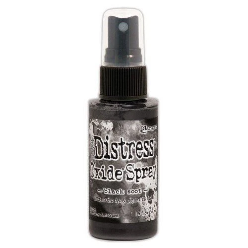 (131,58 EUR/l) Tim Holtz, Ranger Distress Oxide Spray, hollín negro