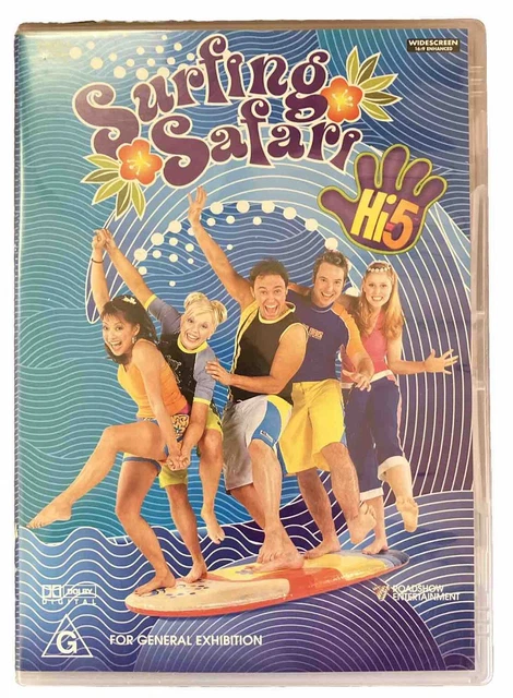 HI-5 SURFING SAFARI (DVD, Region 4) Good Condition | Pre
