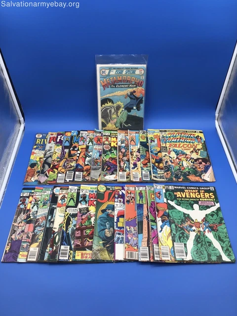 Lot Of 29 Marvel And Dc Comics 1970'S And 80'S Incredible Hulk Avengers & More